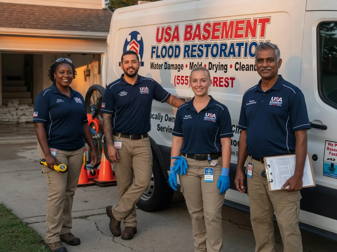 Basement Flood Cleanup company in Enid, MS