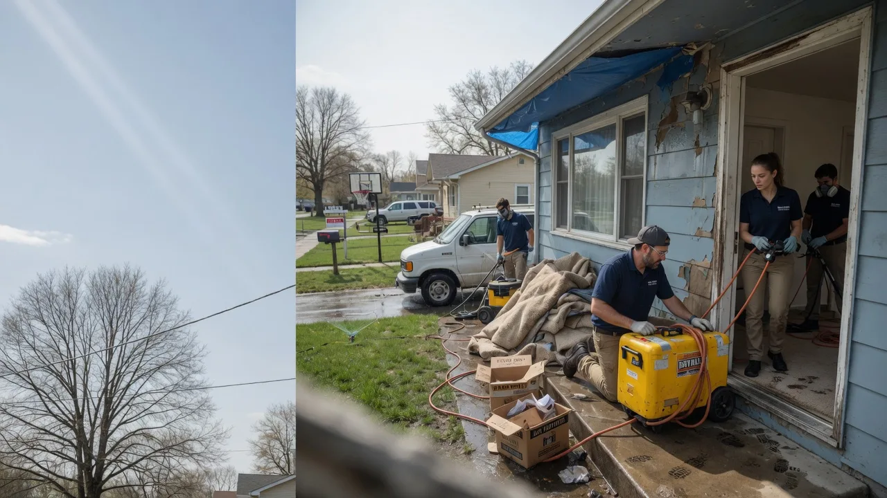 Basement Flood Cleanup in Enid, MS near me